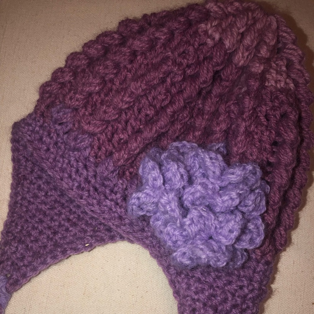 Crocheted hat :)